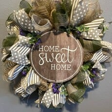 Home Sweet Home Wreath