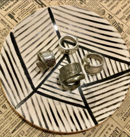 Pennyroyal Moon Silverware Ring