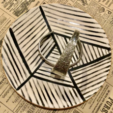 Pennyroyal Moon Silverware Bracelet