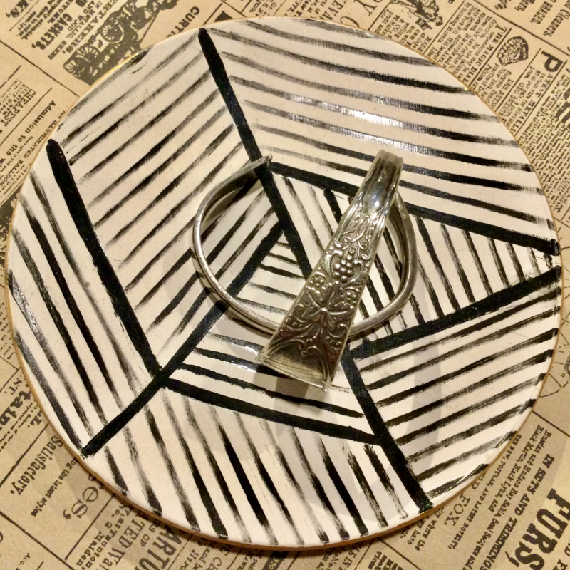 Pennyroyal Moon Silverware Bracelet