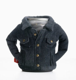 Puffin Drinkware Beverage Koozie Denim - Pewter Denim