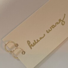 Helen Wang Jewelry Earrings - Tiny Gold Hoops