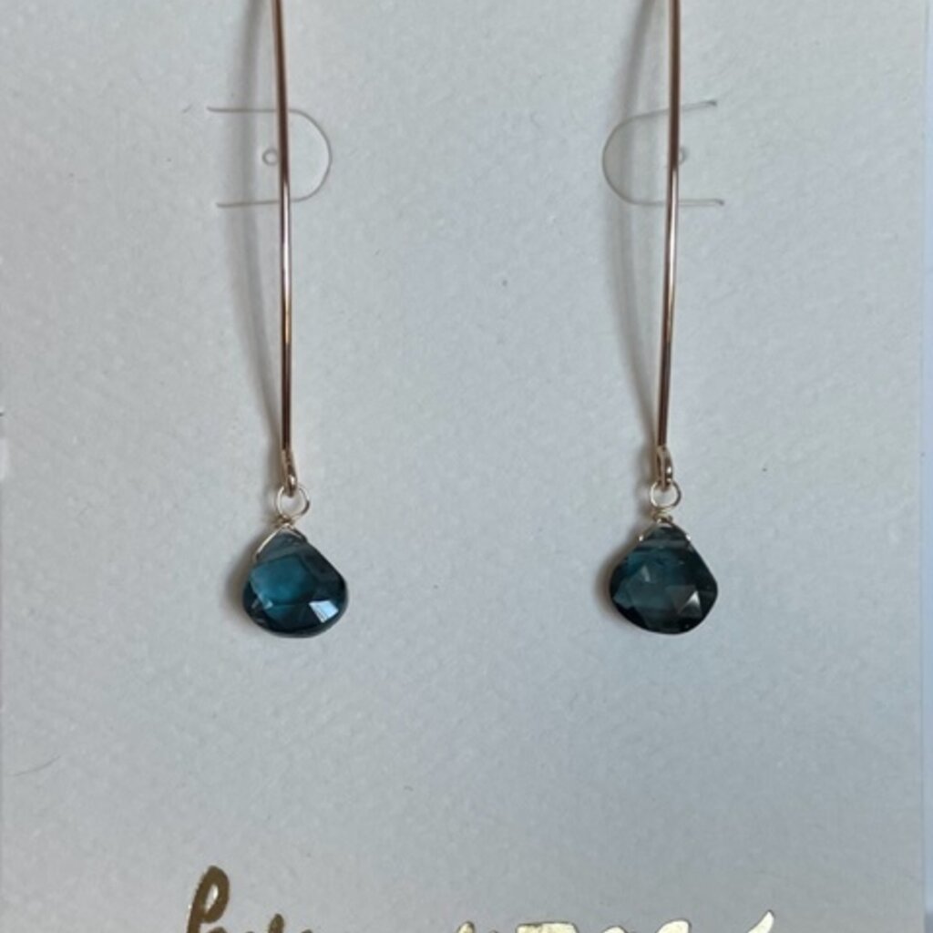 Helen Wang Jewelry Earrings - London Blue Briolettes