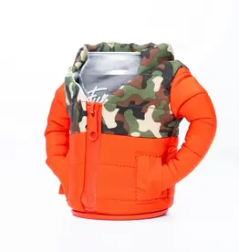 Beverage Puffy - Puffin Red/Woodsy Camo