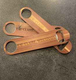 Woodchuck Wood Bottle Opener-Eau Claire (Cedar)