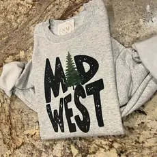 Midwest Pine Tree Sweatshirt