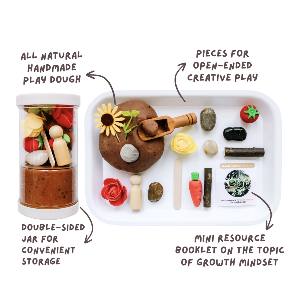 Gardening Sensory Kit - Play Dough