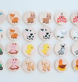 Bannor Toys Farm Matching Game