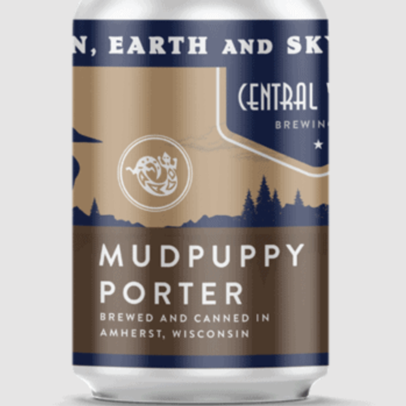 Central Waters Brewing Beer - Mudpuppy Porter (12 oz.)