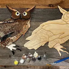 Sweet Love Adornments DIY Paint Kit: Great Horned Owl