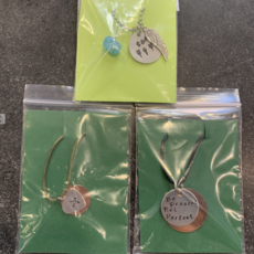 Calm Clam Creations Stamped Necklace (Assorted) - Ashley Walton-Beal