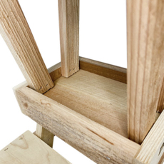 BestNest Inc Cedar Picnic Table Squirrel Feeder