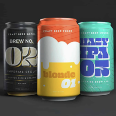 SUCK UK Craft Socks Blonde (Yellow)