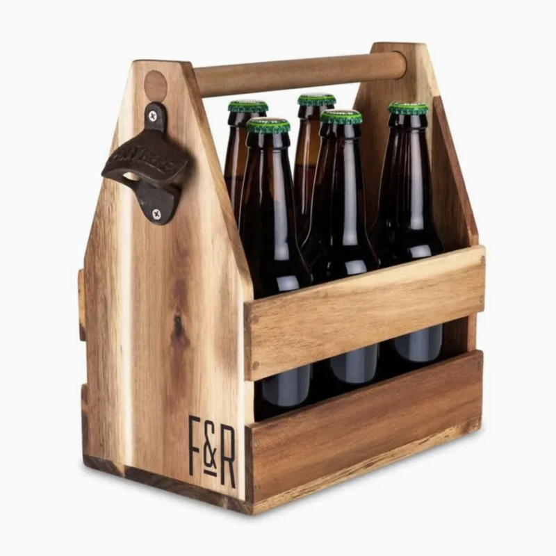 Wood Beer Caddy