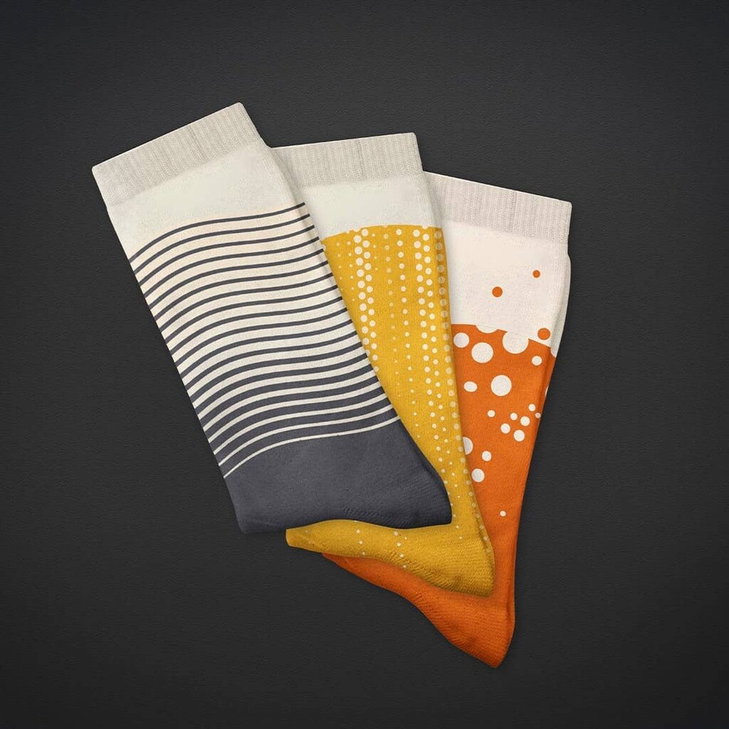 Craft Socks Hazy IPA (Orange)
