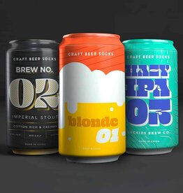 SUCK UK Craft Socks Hazy IPA (Orange)