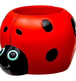 Spoontiques Ladybug Flower Pot
