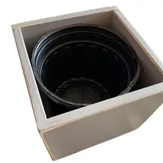 Grace Graffiti Wisconsin Wood Planter Box