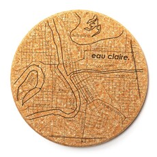 Well Told Wholesale Eau Claire Cork Coasters - Set of 2