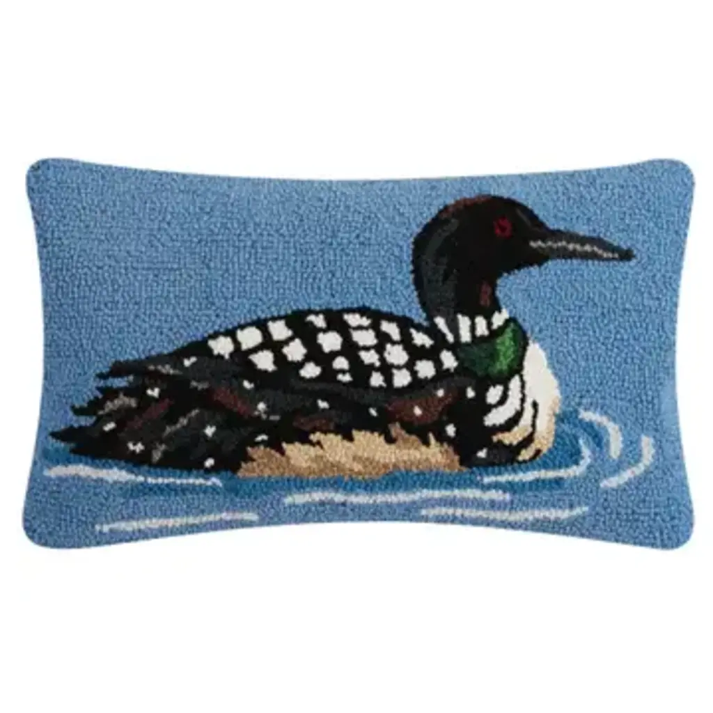 Peking Handicraft Loon Hook Pillow