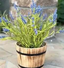 Home Kreation By KK Wooden Barrel Planter