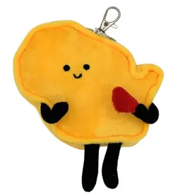 Stuffed States USA Plush Wisconsin Keychain
