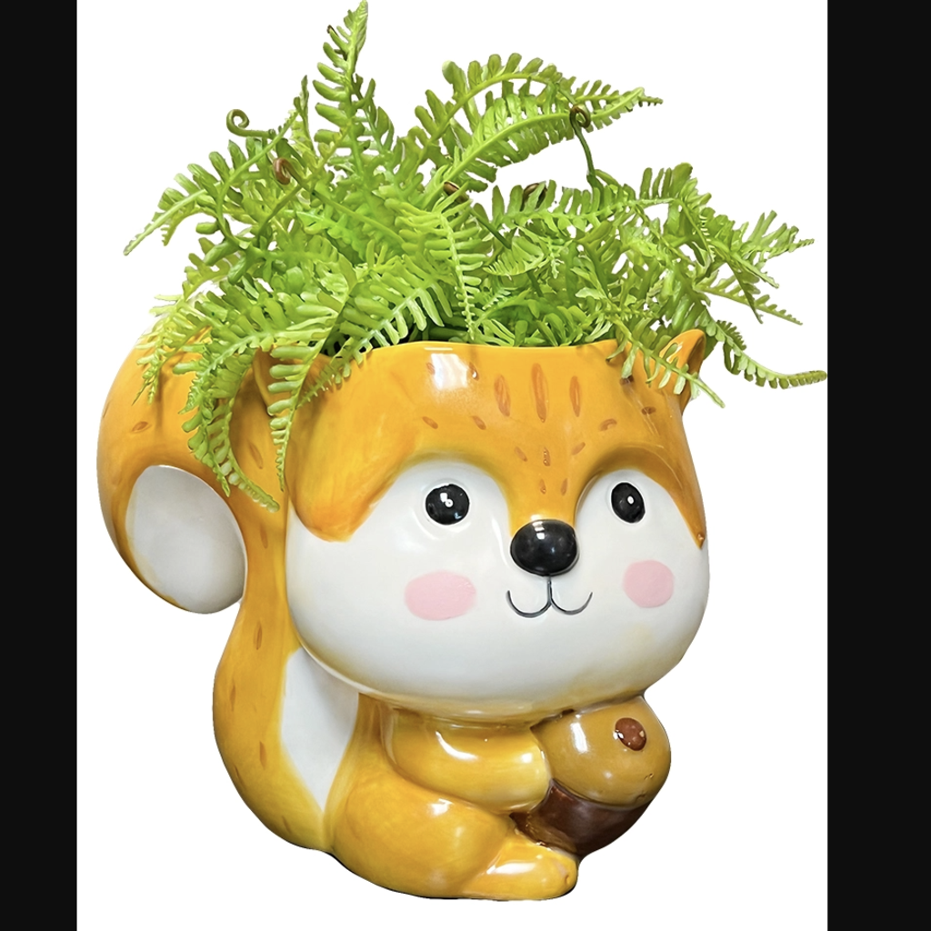 Squirrel Planter