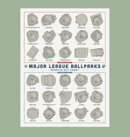 Volume One Pop Chart - Major League Baseball Parks (Scratch Off)