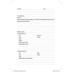 Mountaineers Books Mushroom Logbook