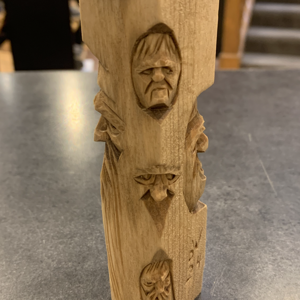 Denny Williams Wood Carving - Faces