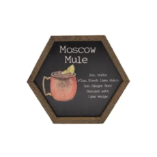 Bar Sign - Moscow Mule Cocktail