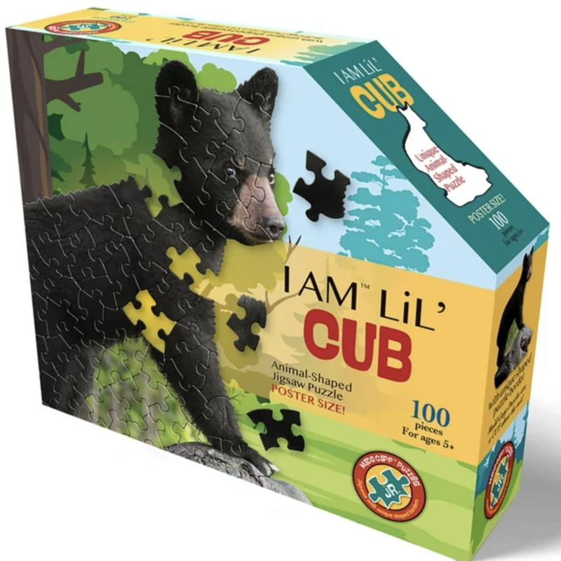 Madd Capp Games & Puzzles I Am Lil' Cub 100 Piece Puzzle