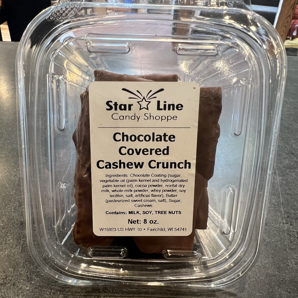 Starline Candy - Chocolate Covered Cashew Crunch