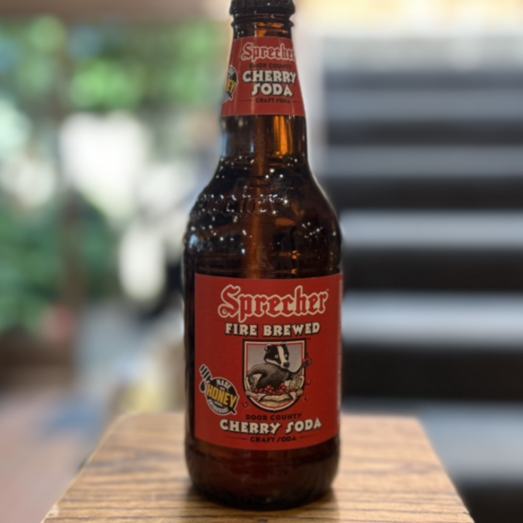Sprecher Door County Cherry Soda Bottle