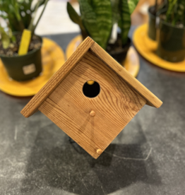 Plain Wood Bird House