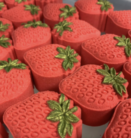 Poppy & Thyme Bath Bomb Mini: Strawberry