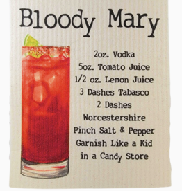 Pixel & Stitch Swedish Dishcloth-Bloody Mary Cocktail