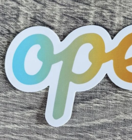 Fox and Felicity Sticker-Ope Cursive