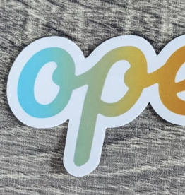 Sticker-Ope Cursive