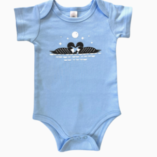 Sweetpea & Co. Loon Family Baby Onesie 6-12 M