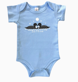 Sweetpea & Co. Loon Family Baby Onesie 6-12 M