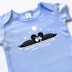 Loon Family Baby Onesie  3-6 M