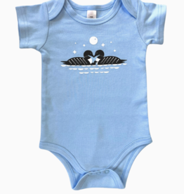 Sweetpea & Co. Loon Family Baby Onesie  0-3 M