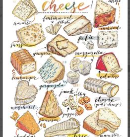 LouPaper Cheese Print Vertical (11x14)