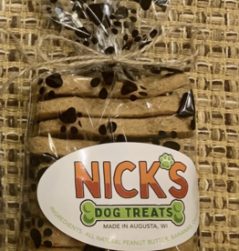 Nick's Dog Treats Nick's Dog Treats - Large Bone Peanut Butter Banana Oatmeal