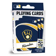 Masterpieces Puzzle Playing Cards - Milwaukee Brewers
