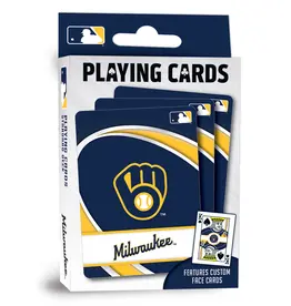 Masterpieces Puzzle Playing Cards - Milwaukee Brewers