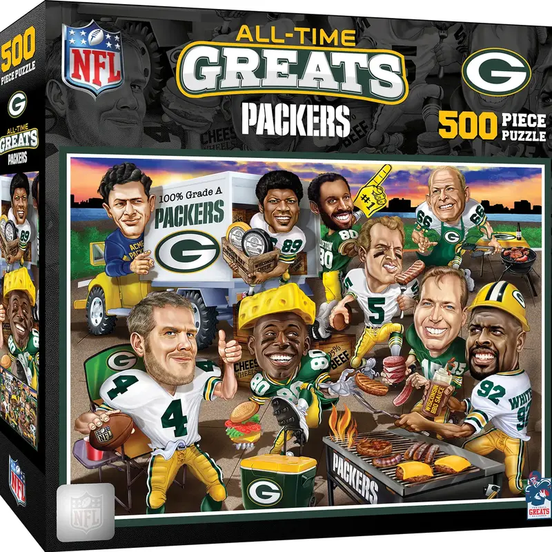 Masterpieces Puzzle Packers - All Time Greats 500pc Puzzle