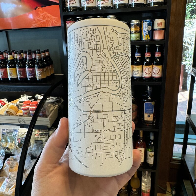 Well Told Wholesale Insulated 12 oz Slim Can Cooler - White