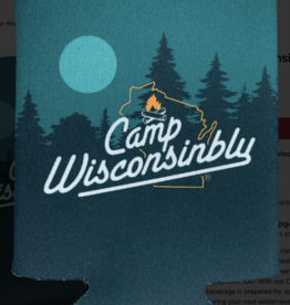 Drink Wisconsinbly Koozie - Camp Wisconsinbly